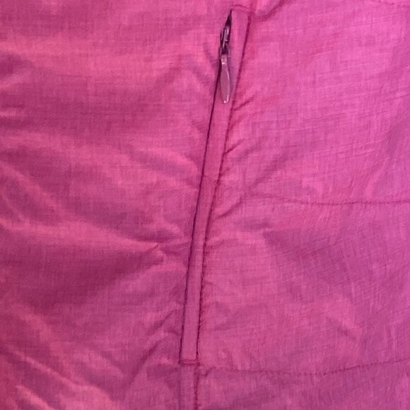 Prana Chantal Nylon Jacket Plum Pink Lined Water Resistant-M - Picture 7 of 15